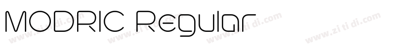 MODRIC Regular字体转换 MODRIC Regular字体转换